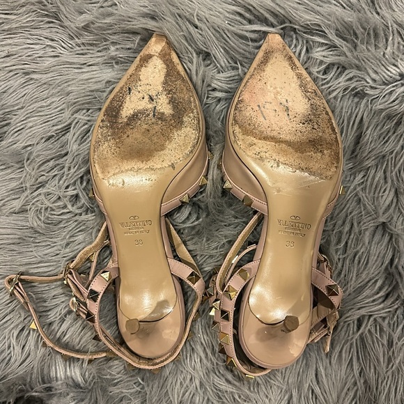 VALENTINO ROCKSTUD CAGED PUMP - Picture 3 of 7